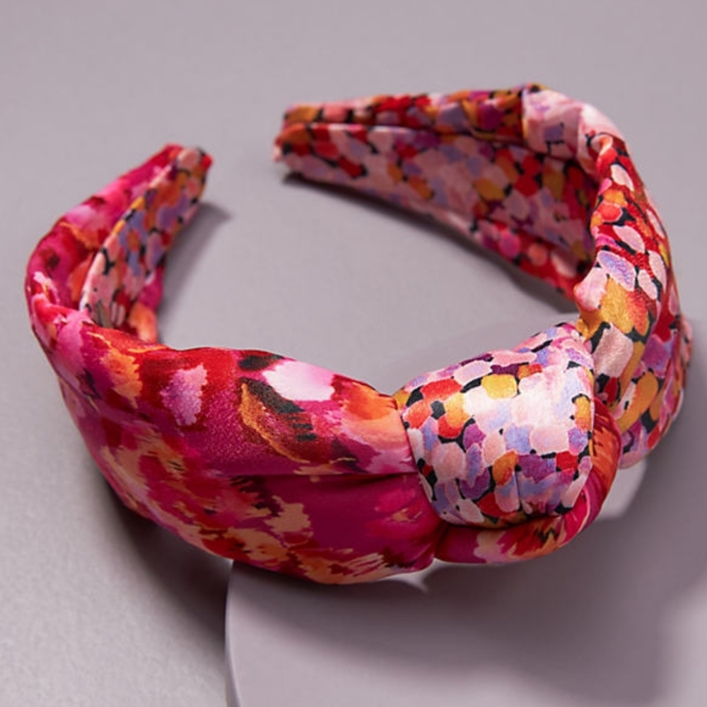 NWT Anthropologie x Kachel Wisteria Knotted Headband